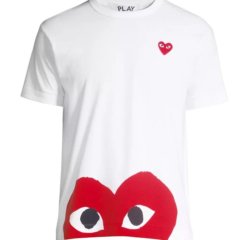 Comme des Garçons PLAY Bottom Heart Tee